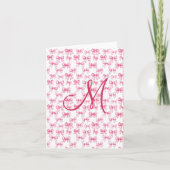 Monogramme Pink Bow Coquette Stabilisation esthéti (Devant)