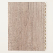 Monogramme Planche en bois Look Vieux Modèle de sc (Dos)