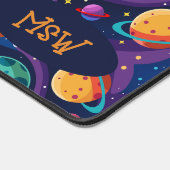 Monogramme Planètes rétro (Coin)