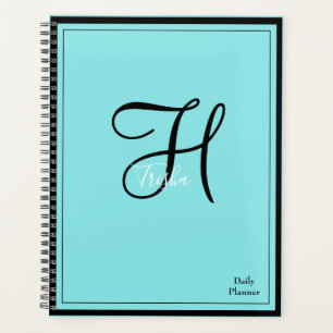 Monogramme planificateur quotidien avec N'IMPORTE