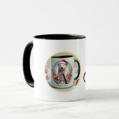 Monogramme polaire Bejar 'A' Mug classique, 11 oz (Devant gauche)