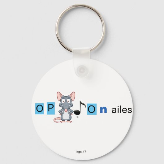 monogramme Porte-clé (Recto)