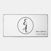 Monogramme Professionnel Moderne Minimaliste (Recto)