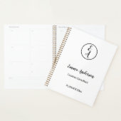Monogramme Professionnel Moderne Minimaliste (Devant avec enveloppe)