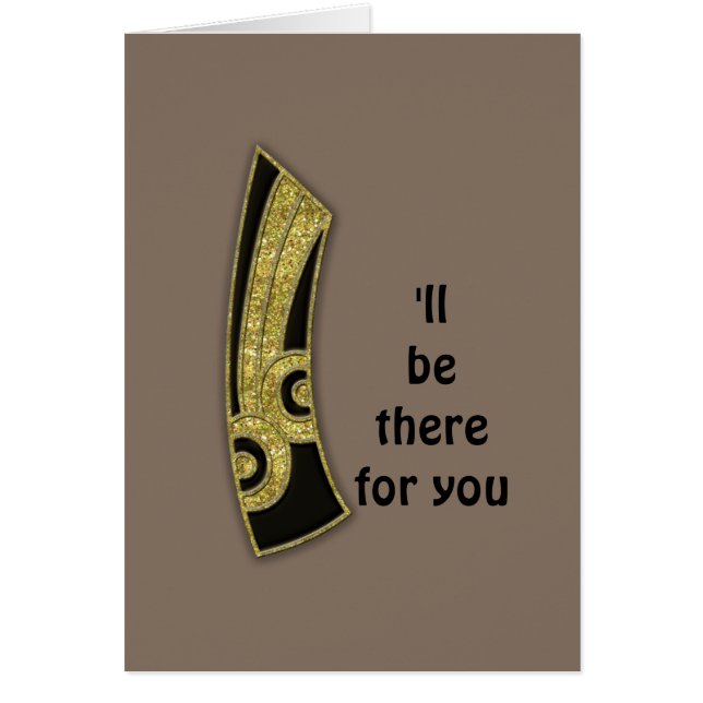 monogramme rétro - I (Devant)