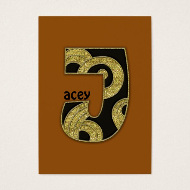 monogramme rétro - J (Devant)