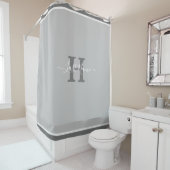 Monogramme rideau de douche HAMbyWG (En situation)