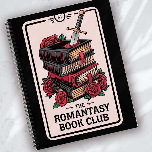 Monogramme Romantasy Book Club Reading Journal