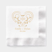 Monogramme romantique et élégant (Recto)