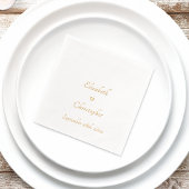 Monogramme romantique Mariage Date de fête Cocktai