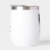 Monogramme romantique or et noir (Droite)