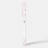 Monogramme rose et coque iphone de vaches aquarell (Verso / Gauche)