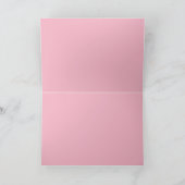 Monogramme rose et vert preppy (Intérieur)
