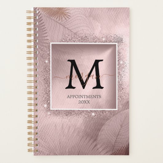 Monogramme rose Gold Script (Devant)