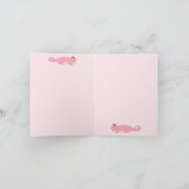 Monogramme rose Merci A pour enfants (Intérieur)