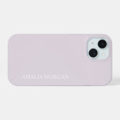 Monogramme Rose Style Moderne (Verso Horizontal)