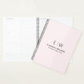 Monogramme rose vif professionnel - Entreprise ini (Devant avec enveloppe)