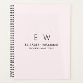 Monogramme rose vif professionnel - Entreprise ini (Devant)