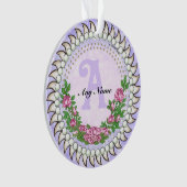 Monogramme Roses (devant)