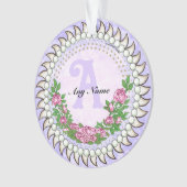 Monogramme Roses (devant)