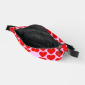 Monogramme rouge coeur rose motif féminin (Ouvrir)