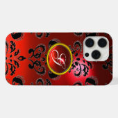 MONOGRAMME ROUGE NOIR DOMMASQUE RUBY GEMSTONE (Verso Horizontal)