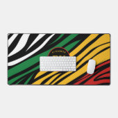 Monogramme rouge vert jaune noir Mois de l'histoir (Clavier et souris)