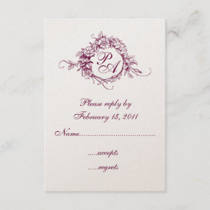 Monogramme RSVP