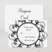 Monogramme RSVP (blanc) (Devant / Derrière)