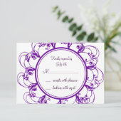 Monogramme RSVP (violet) (Debout devant)