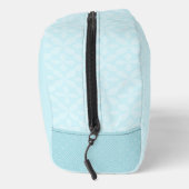 Monogramme ruban rose rose impression bleue Sac co (Droite)