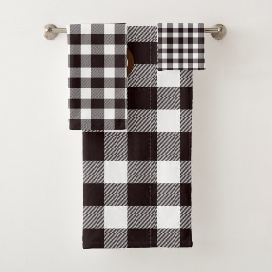 Monogramme Rustique Chic Plaid (En situation)