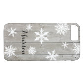 Monogramme rustique Coque iPhone 7 (Dos (Horizontal))