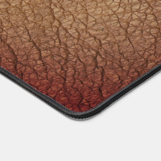 Monogramme Rustique Cuir Noir Nom Or (Coin)