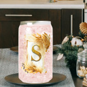 Monogramme S décoré d'or