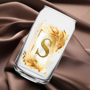 Monogramme S décoré d'or