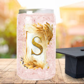 Monogramme S décoré d'or