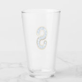 Monogramme S - Verre de 16 oz (Dos)