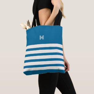 Monogramme Sac fourre-tout océanique Chic Stripe