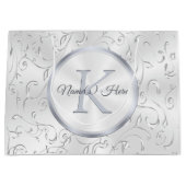 Monogramme, Sacs cadeaux Mariages personnalisés, 4 (Devant)