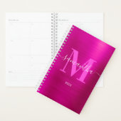 Monogramme Signature Rose Métallic 2025 (Devant avec enveloppe)