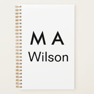 Monogramme simple ajoutez votre lettre de nom homm