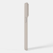 Monogramme simple moderne initial beige (Côté droit)