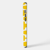 Monogramme simple Motif jaune (Côté gauche)