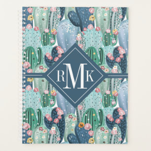 Monogramme Soft Patel Cactus Motif