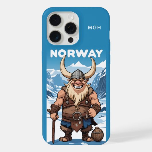 Monogramme sur mesure Norwegian Troll (Verso)
