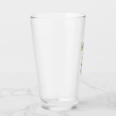 Monogramme T - Verre de 16 oz (Droite)