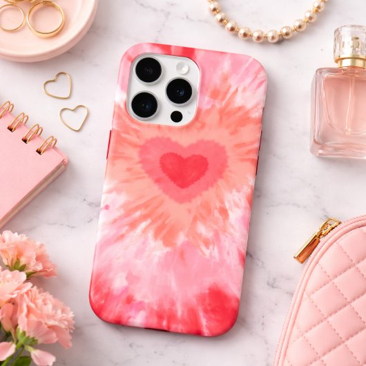 Monogramme Tie and Dye Coeur 
