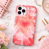 Monogramme Tie Dye Coeur 