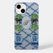 Monogramme Topiary Ginger Jars iPhone / coque ipad (Verso)